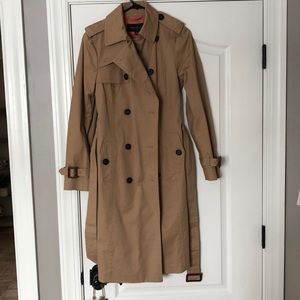 Ann Taylor Long Trench Coat